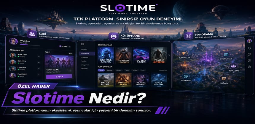 Slotime Platform Tanıtım Görseli